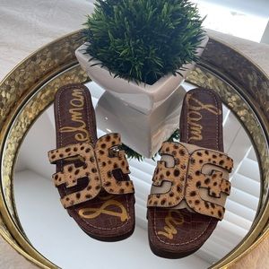 Sam Edelman Bay Tan Cheetah Slide
